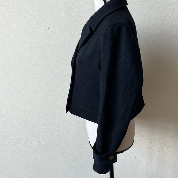 Cartonnier Navy Double-Breasted Jacket - Picture 2 of 4